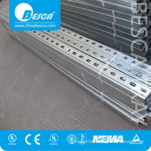 Steel c channel unistrut perfiles manufacturers